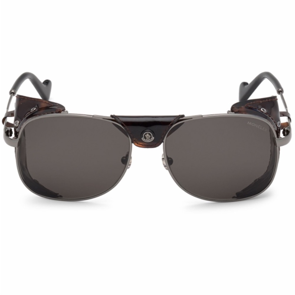 Moncler Luminova Navigator Men’s Sunglasses Polarized Smoke lenses Limited